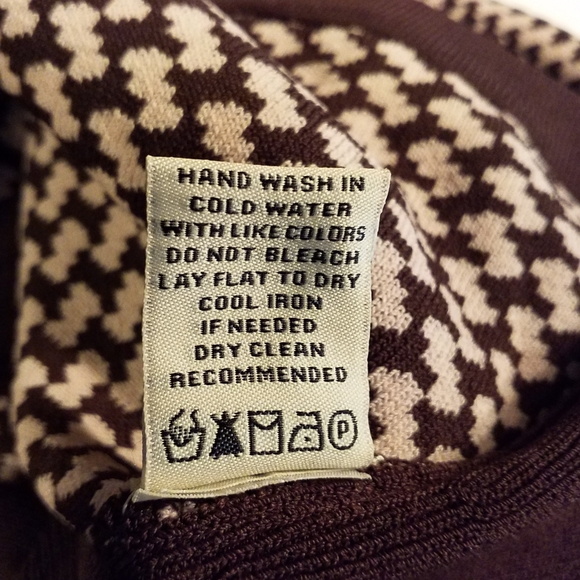 BCBGMaxAzria Brown Pink Long Sleeve Zip Front Cardigan Sweater Womens M NWT - Picture 13 of 13